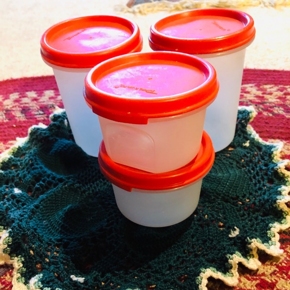 🍁SALE🍂 Tupperware, 12 Pc Set, Modular Mates, Red